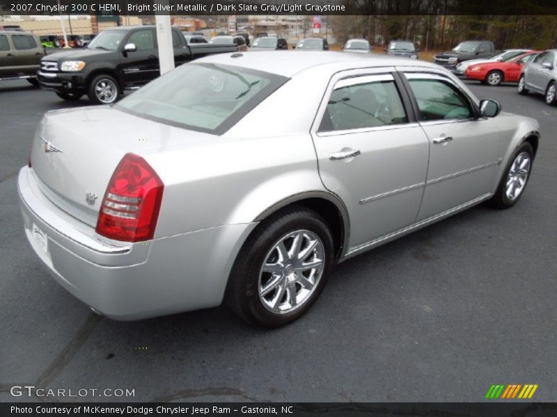 Bright Silver Metallic / Dark Slate Gray/Light Graystone 2007 Chrysler 300 C HEMI