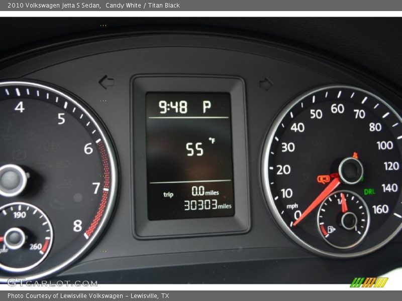 Candy White / Titan Black 2010 Volkswagen Jetta S Sedan