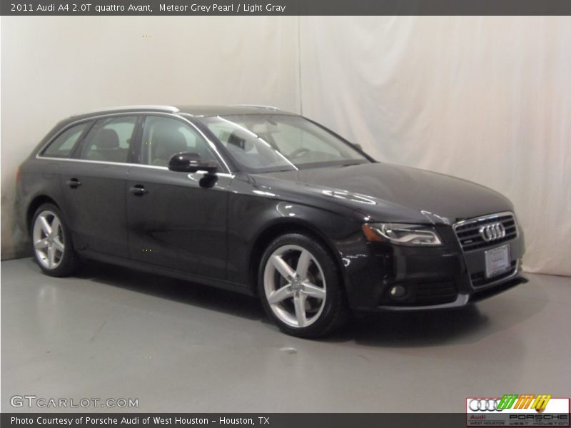Meteor Grey Pearl / Light Gray 2011 Audi A4 2.0T quattro Avant