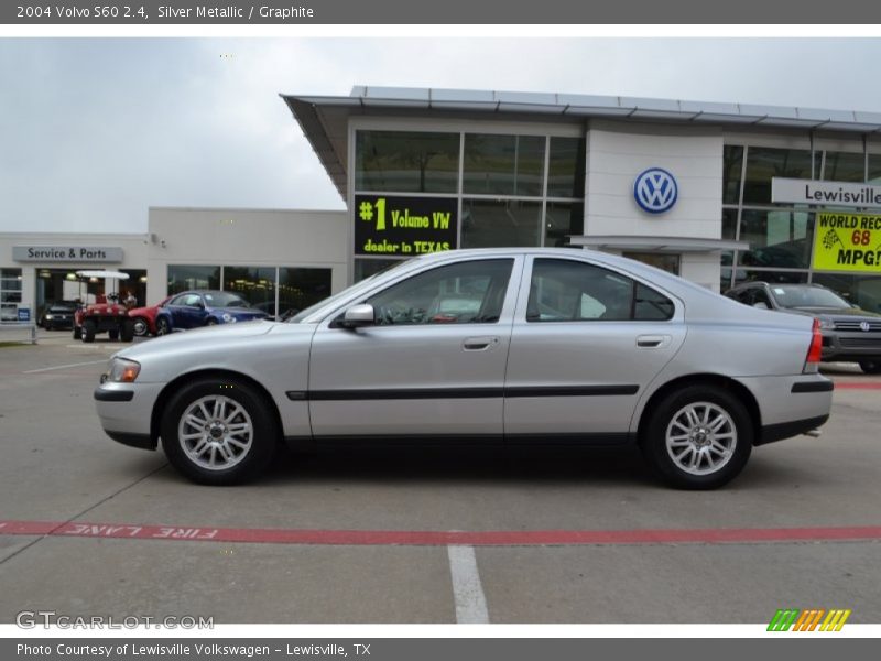 Silver Metallic / Graphite 2004 Volvo S60 2.4