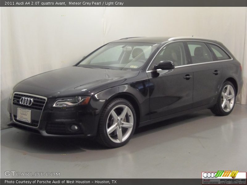Meteor Grey Pearl / Light Gray 2011 Audi A4 2.0T quattro Avant