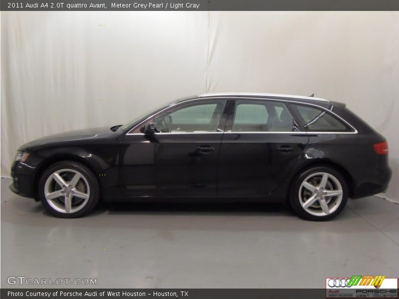 Meteor Grey Pearl / Light Gray 2011 Audi A4 2.0T quattro Avant