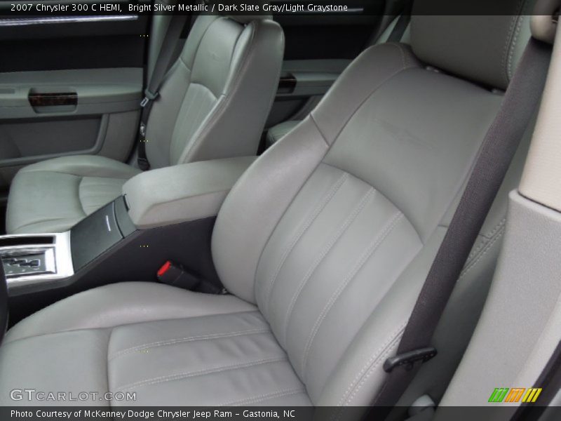 Bright Silver Metallic / Dark Slate Gray/Light Graystone 2007 Chrysler 300 C HEMI