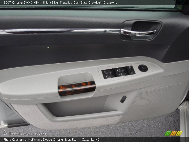 Bright Silver Metallic / Dark Slate Gray/Light Graystone 2007 Chrysler 300 C HEMI