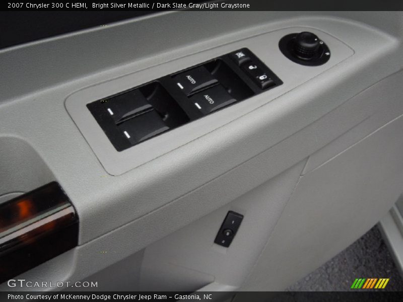 Bright Silver Metallic / Dark Slate Gray/Light Graystone 2007 Chrysler 300 C HEMI