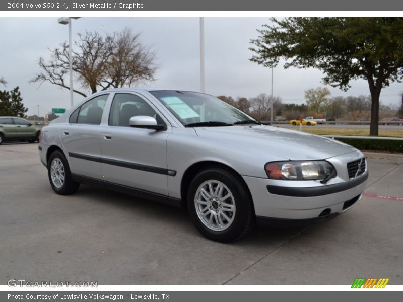 Silver Metallic / Graphite 2004 Volvo S60 2.4