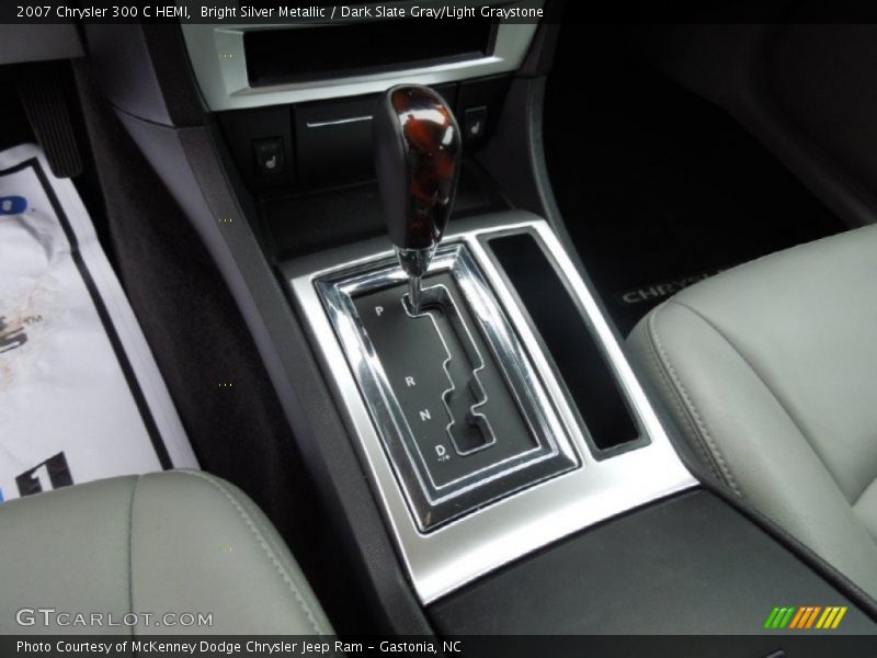 Bright Silver Metallic / Dark Slate Gray/Light Graystone 2007 Chrysler 300 C HEMI