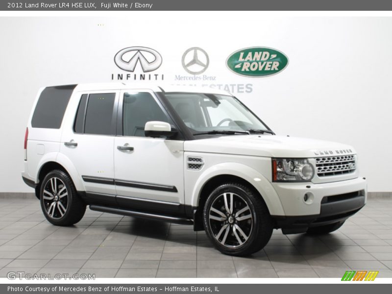 Fuji White / Ebony 2012 Land Rover LR4 HSE LUX