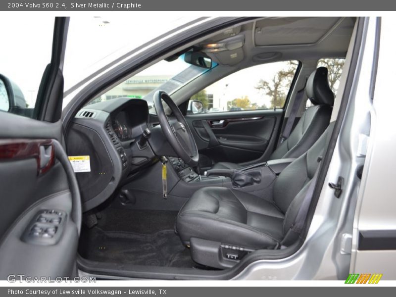 Silver Metallic / Graphite 2004 Volvo S60 2.4