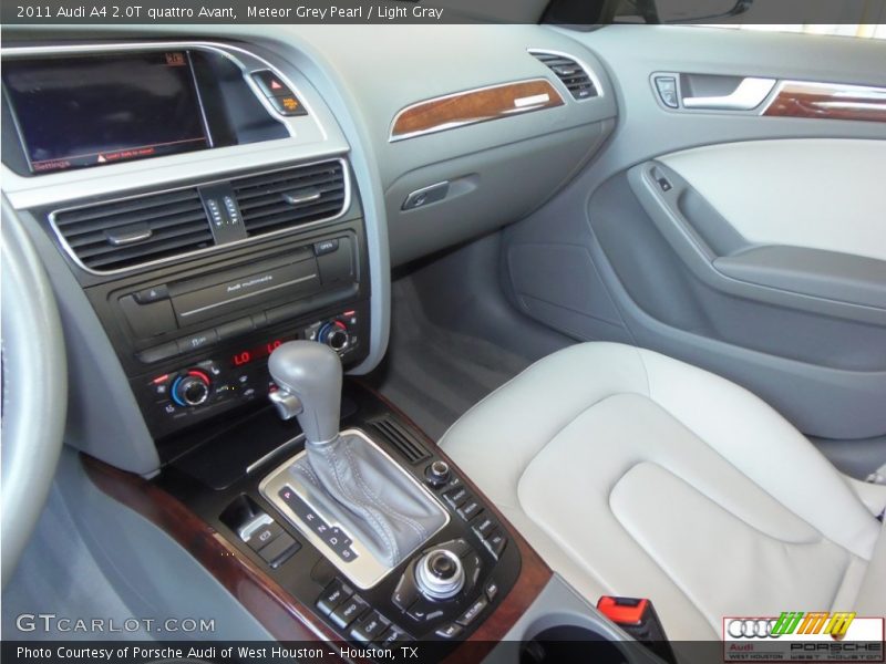 Meteor Grey Pearl / Light Gray 2011 Audi A4 2.0T quattro Avant
