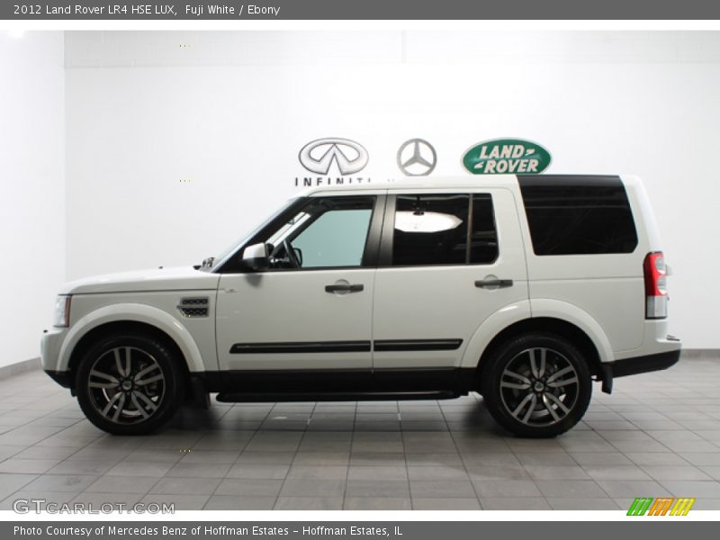 Fuji White / Ebony 2012 Land Rover LR4 HSE LUX