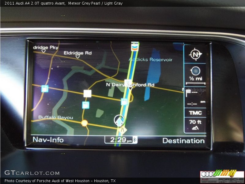 Meteor Grey Pearl / Light Gray 2011 Audi A4 2.0T quattro Avant