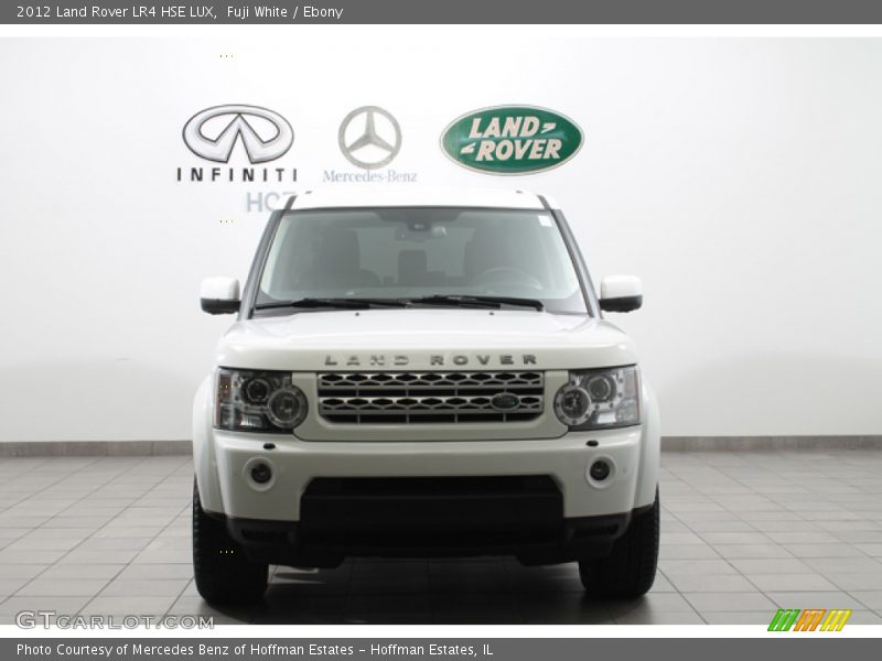 Fuji White / Ebony 2012 Land Rover LR4 HSE LUX