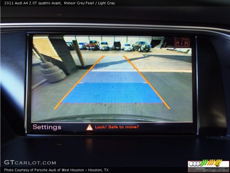 Meteor Grey Pearl / Light Gray 2011 Audi A4 2.0T quattro Avant