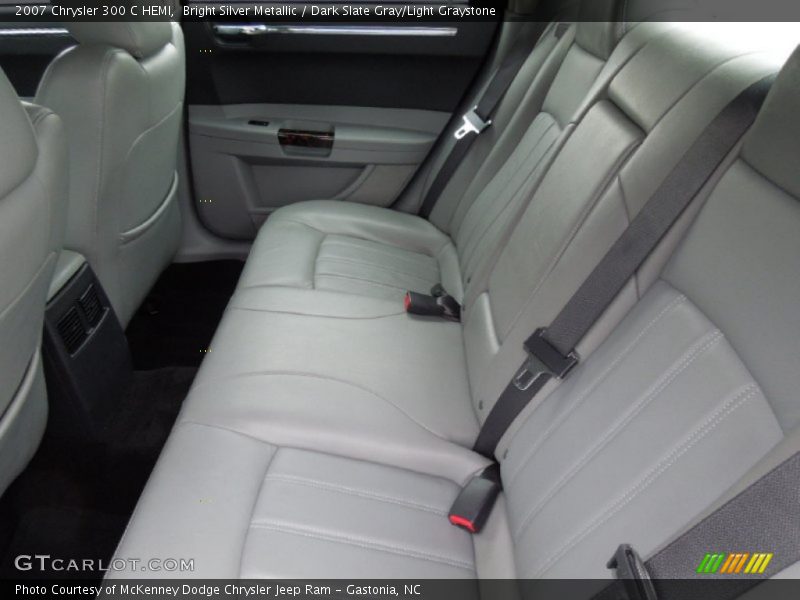 Bright Silver Metallic / Dark Slate Gray/Light Graystone 2007 Chrysler 300 C HEMI