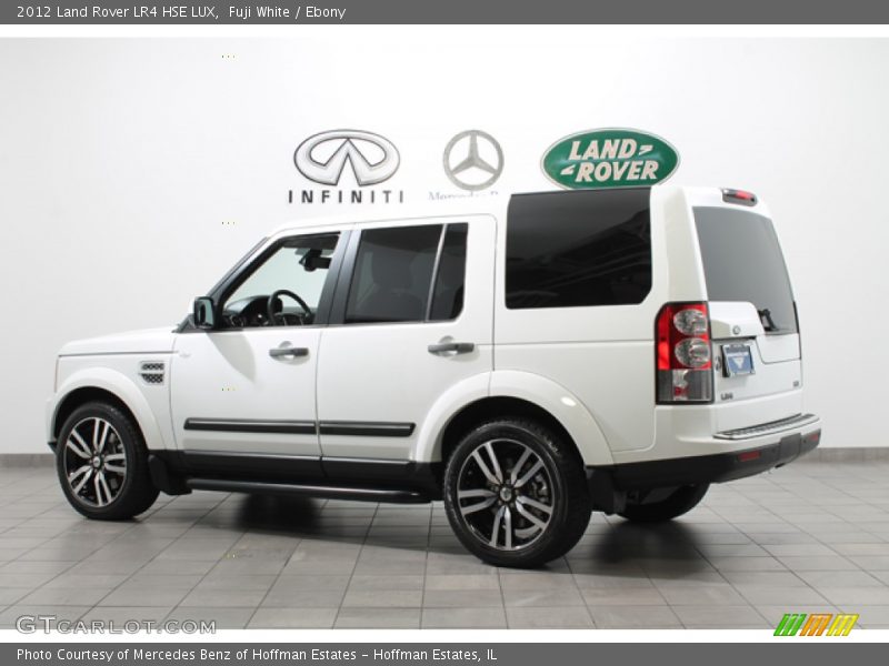 Fuji White / Ebony 2012 Land Rover LR4 HSE LUX