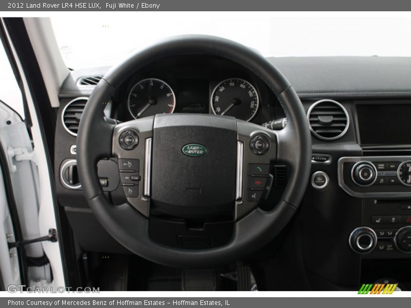Fuji White / Ebony 2012 Land Rover LR4 HSE LUX