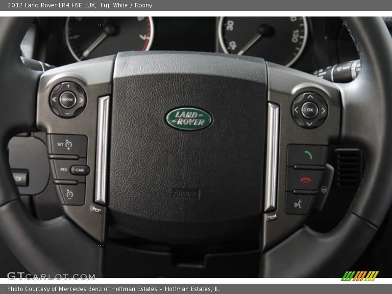 Controls of 2012 LR4 HSE LUX