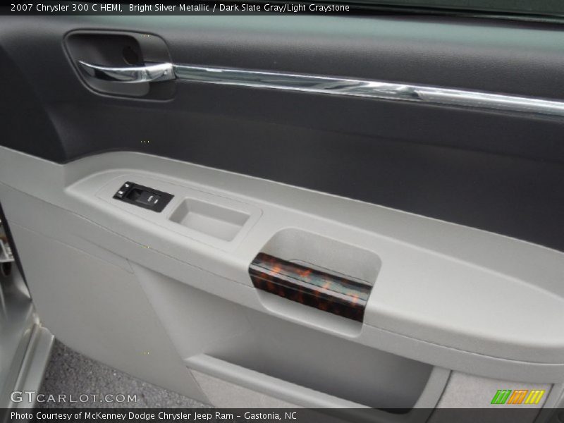 Bright Silver Metallic / Dark Slate Gray/Light Graystone 2007 Chrysler 300 C HEMI
