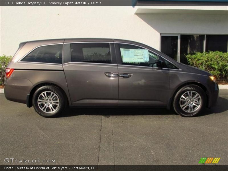 Smokey Topaz Metallic / Truffle 2013 Honda Odyssey EX