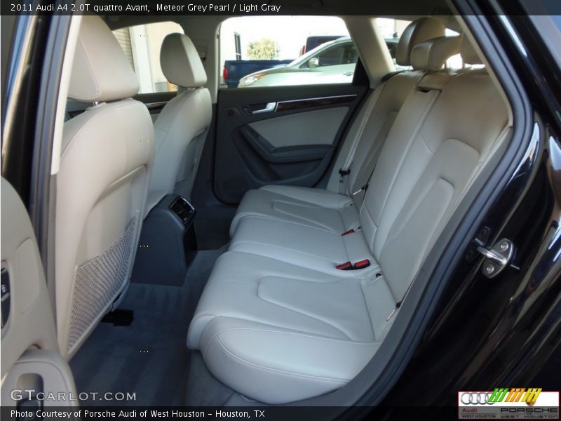 Meteor Grey Pearl / Light Gray 2011 Audi A4 2.0T quattro Avant