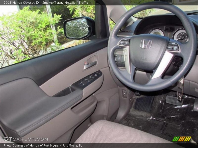 Smokey Topaz Metallic / Truffle 2013 Honda Odyssey EX