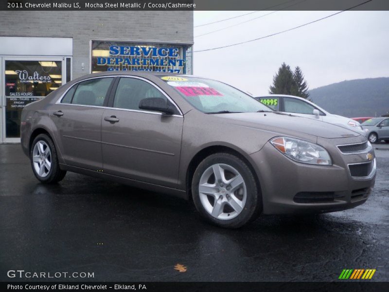 Mocha Steel Metallic / Cocoa/Cashmere 2011 Chevrolet Malibu LS