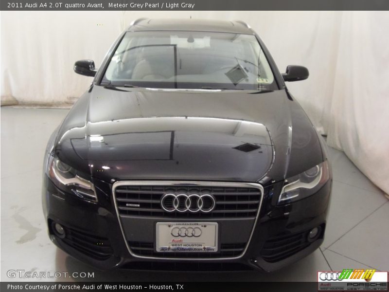 Meteor Grey Pearl / Light Gray 2011 Audi A4 2.0T quattro Avant