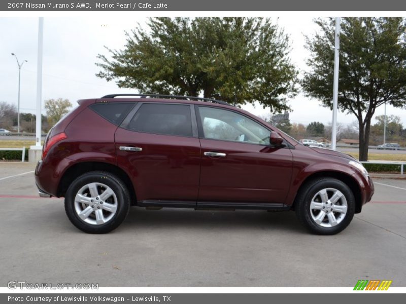 Merlot Pearl / Cafe Latte 2007 Nissan Murano S AWD