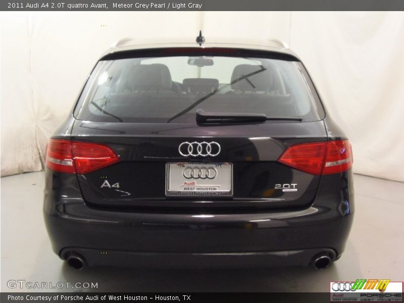Meteor Grey Pearl / Light Gray 2011 Audi A4 2.0T quattro Avant