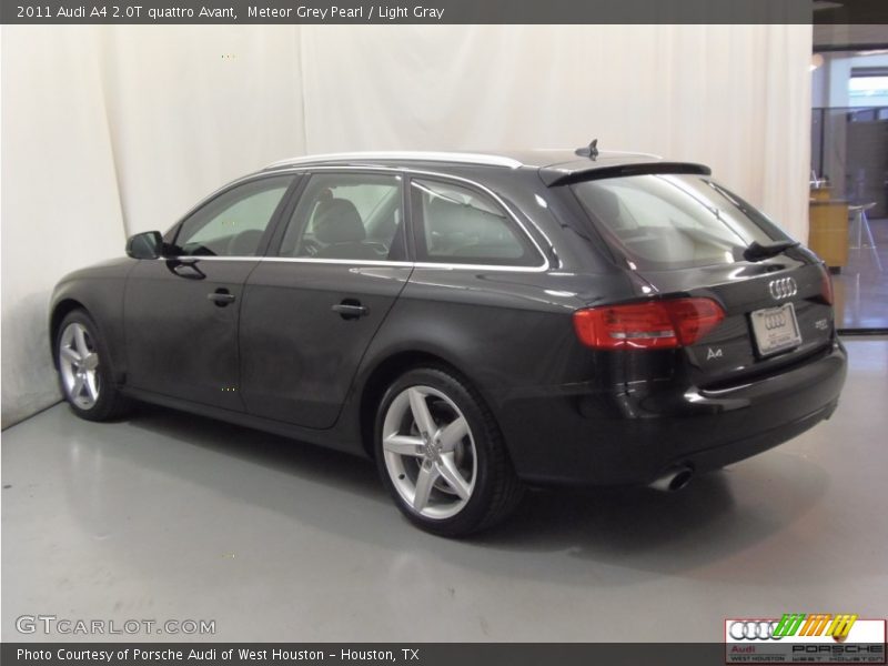 Meteor Grey Pearl / Light Gray 2011 Audi A4 2.0T quattro Avant
