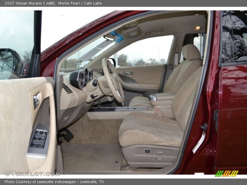 Merlot Pearl / Cafe Latte 2007 Nissan Murano S AWD