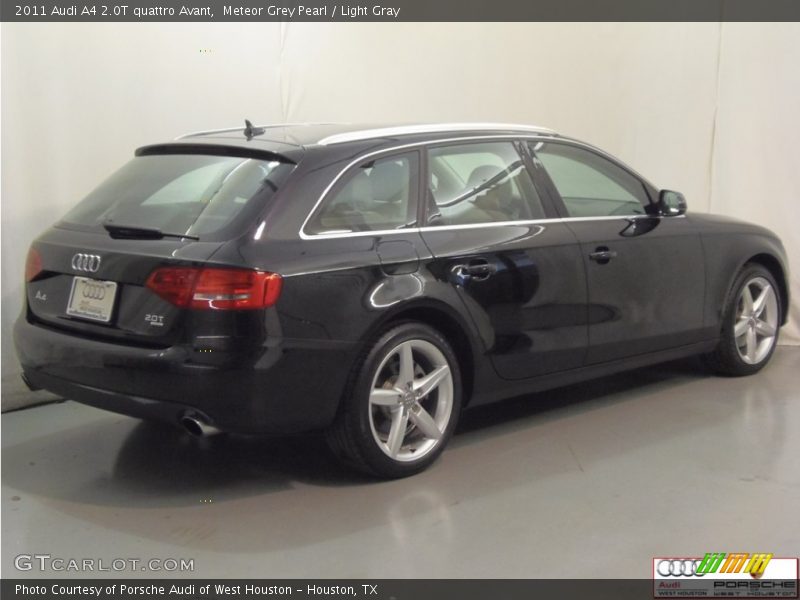 Meteor Grey Pearl / Light Gray 2011 Audi A4 2.0T quattro Avant