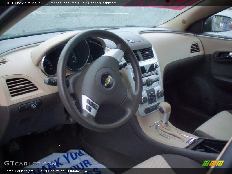 Mocha Steel Metallic / Cocoa/Cashmere 2011 Chevrolet Malibu LS