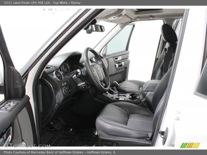 Fuji White / Ebony 2012 Land Rover LR4 HSE LUX