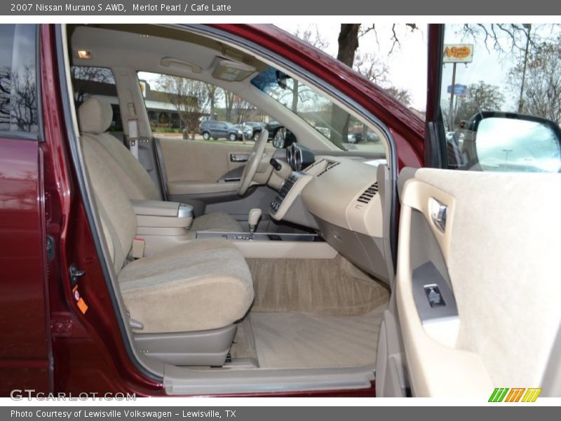 Merlot Pearl / Cafe Latte 2007 Nissan Murano S AWD