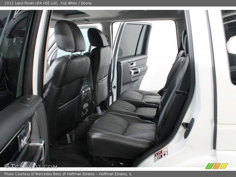 Fuji White / Ebony 2012 Land Rover LR4 HSE LUX