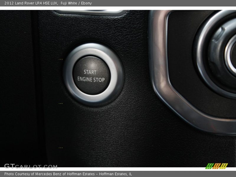 Fuji White / Ebony 2012 Land Rover LR4 HSE LUX