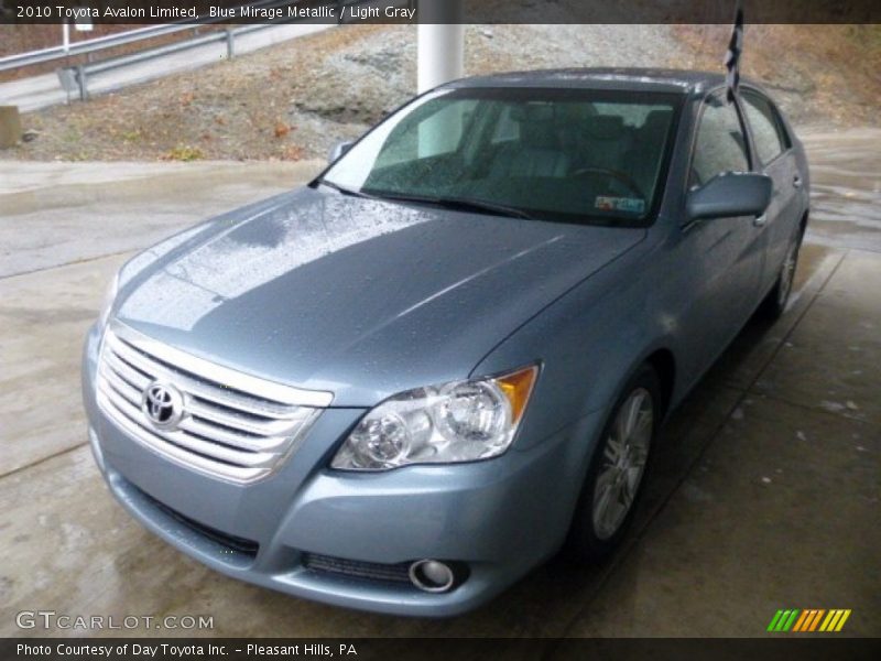 Blue Mirage Metallic / Light Gray 2010 Toyota Avalon Limited