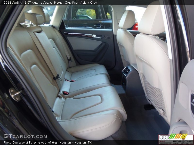 Meteor Grey Pearl / Light Gray 2011 Audi A4 2.0T quattro Avant