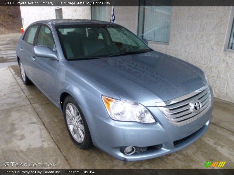 Blue Mirage Metallic / Light Gray 2010 Toyota Avalon Limited