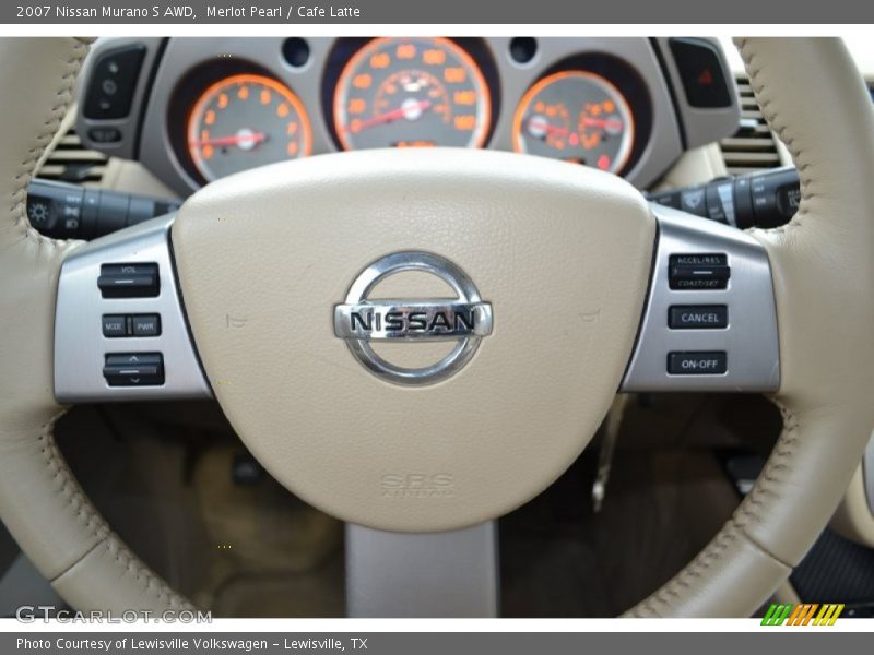 Merlot Pearl / Cafe Latte 2007 Nissan Murano S AWD