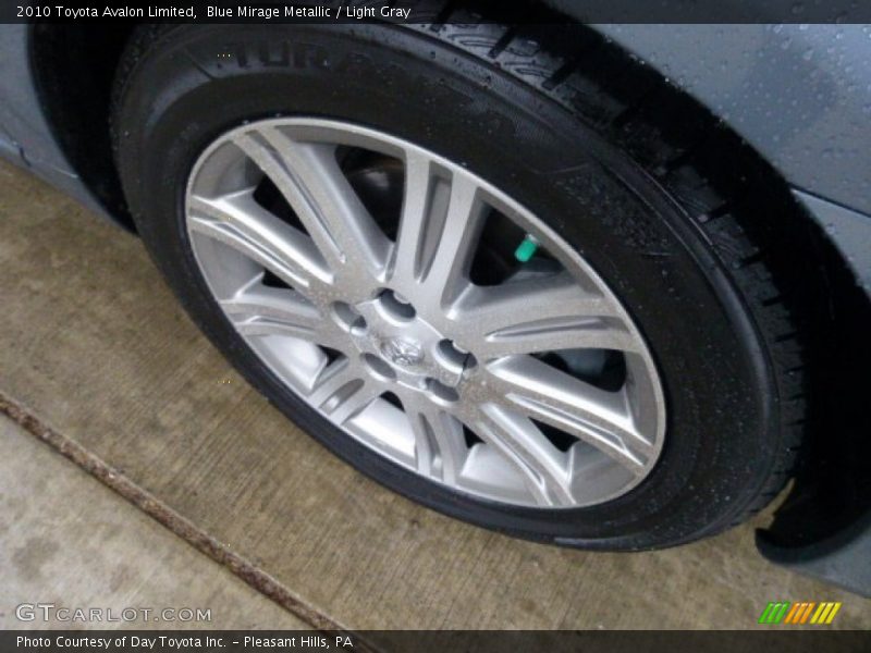 Blue Mirage Metallic / Light Gray 2010 Toyota Avalon Limited