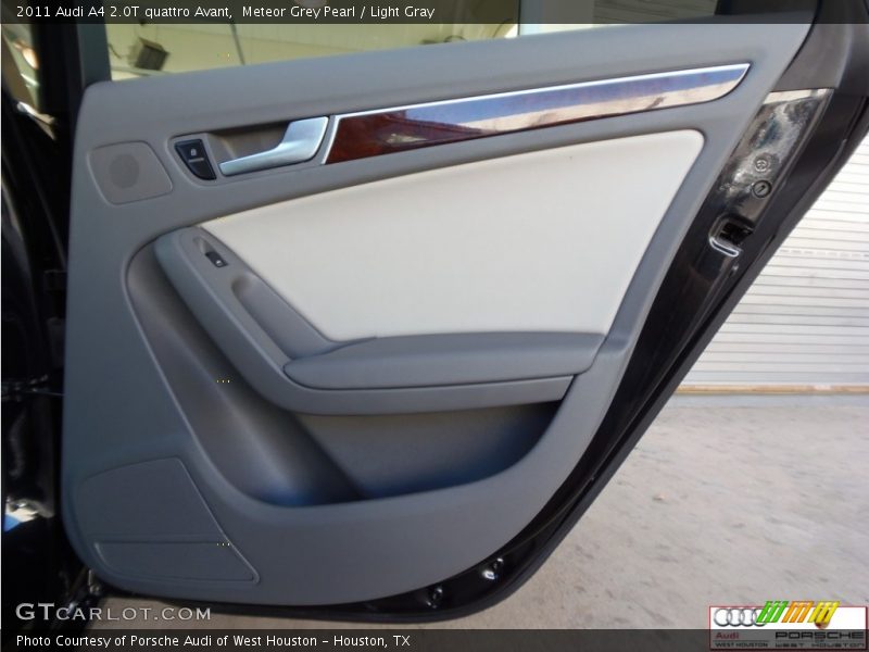 Meteor Grey Pearl / Light Gray 2011 Audi A4 2.0T quattro Avant