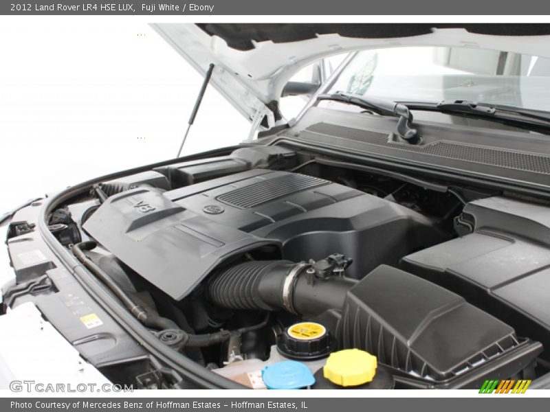 Fuji White / Ebony 2012 Land Rover LR4 HSE LUX