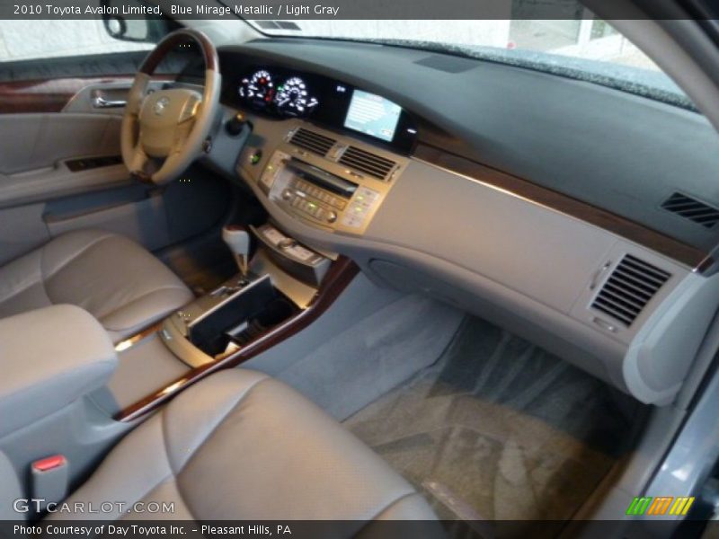 Blue Mirage Metallic / Light Gray 2010 Toyota Avalon Limited
