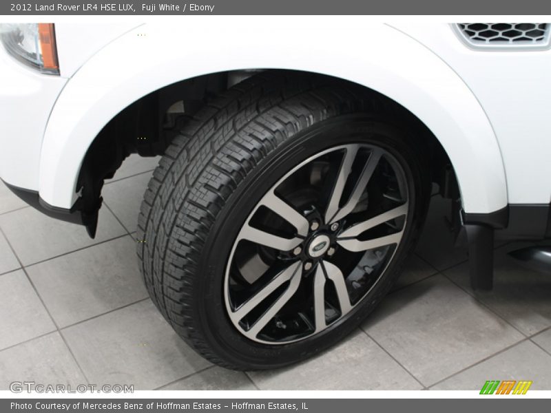 Fuji White / Ebony 2012 Land Rover LR4 HSE LUX
