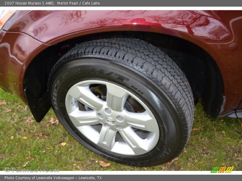 Merlot Pearl / Cafe Latte 2007 Nissan Murano S AWD