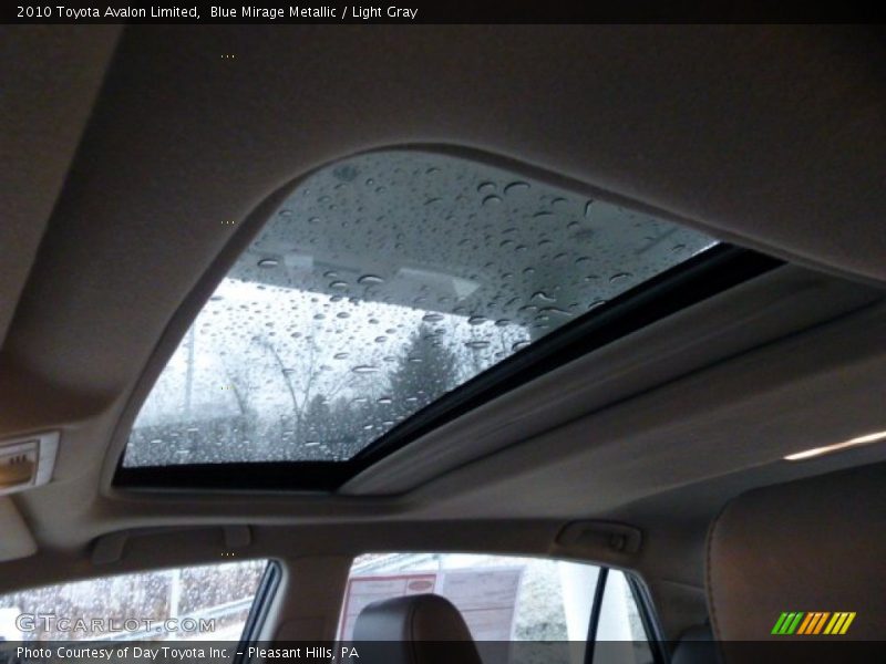 Blue Mirage Metallic / Light Gray 2010 Toyota Avalon Limited