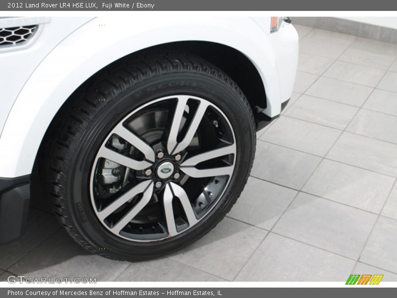 Fuji White / Ebony 2012 Land Rover LR4 HSE LUX
